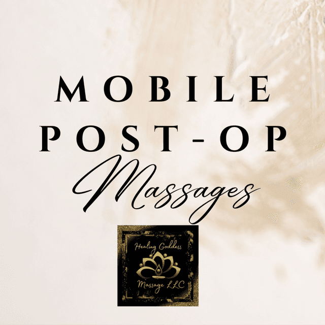 Mobile Post-Op Massages 25 at Healing Goddess Massage LLC in Houston, TX